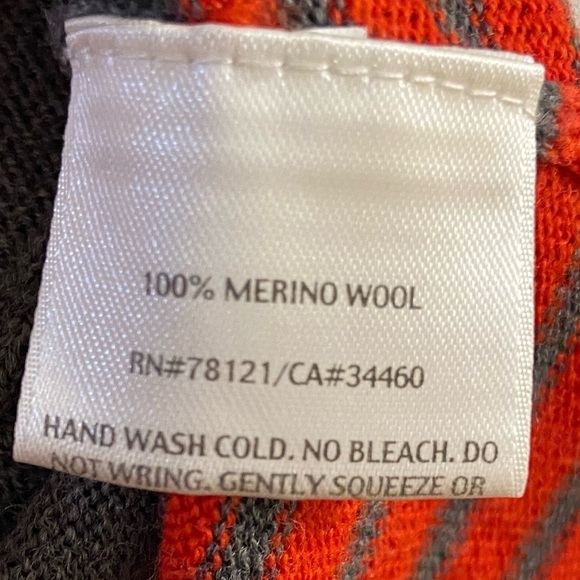 Eileen Fisher sweater cardigan grey merino wool Medium - Picture 8 of 8